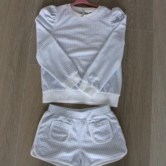 Disney & Janie and Jack White and Blue Kids Matching Set - Picture 1 of 5